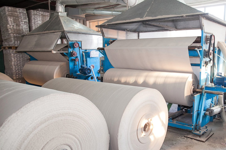 Paper production plant