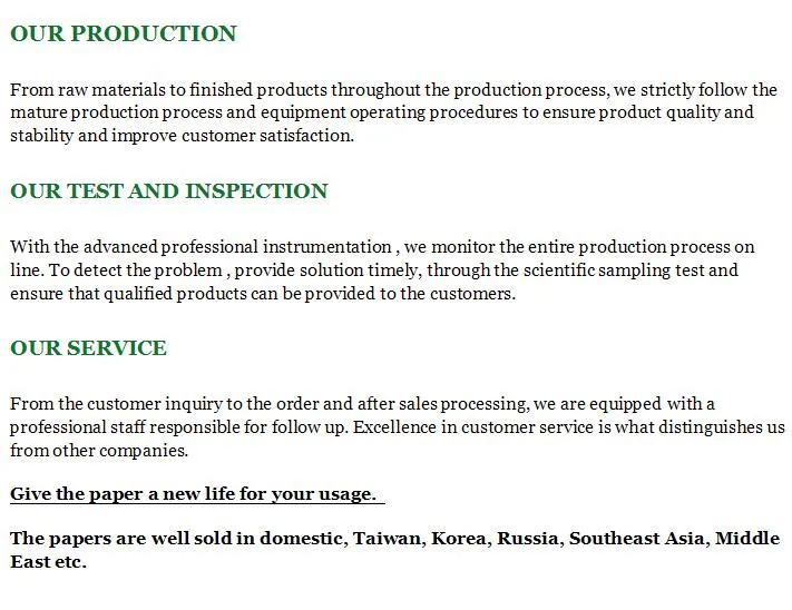 Carbonless Copy Paper 100% Primary Pulp 3 Ply NCR Computer Form Paper