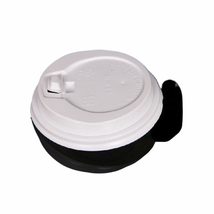 OEM biodegradable coffee cup lid Flat lid plastic cup lid