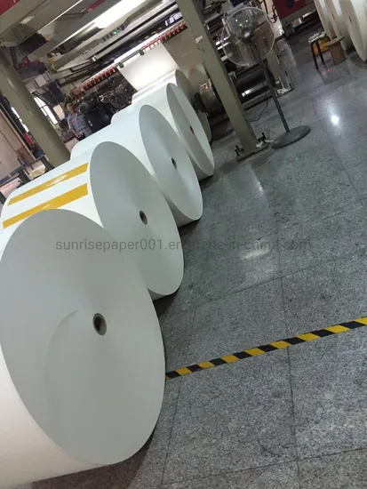 Factory Price 190+18GSM PE Coated Paper for Paper Cup Single Sided Double Side PE Coated Paper Roll