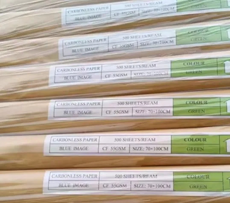 Carbonless Copy Paper 100% Primary Pulp 3 Ply NCR Computer Form Paper