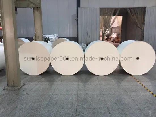 Factory Price 190+18GSM PE Coated Paper for Paper Cup Single Sided Double Side PE Coated Paper Roll