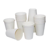 Full-size custom designed disposable coffee and tea paper cups