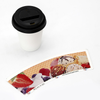 Customizable Cup fans paper for Hot drinking