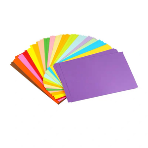 Colorful Assortment of Paper Sheets for Art