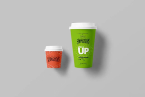 Personalized Logo Eco-Friendly Paper Cups for Events