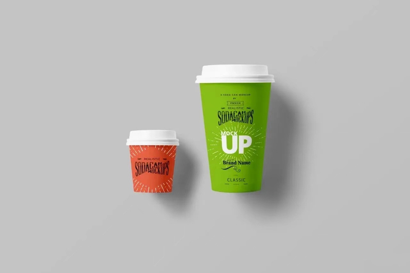 Personalized Logo Eco-Friendly Paper Cups for Events