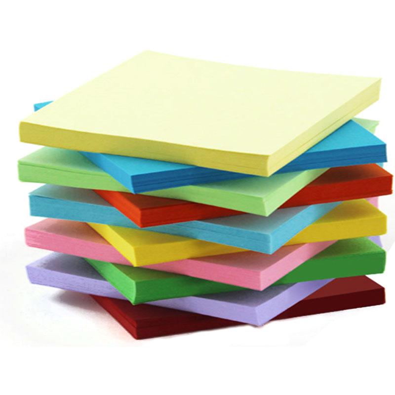 Colorful Assortment of Paper Sheets for Art