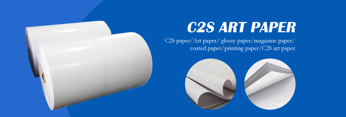 Premium C2S-belagt glanset og matt magasinkunstpapir for kommersiell trykk